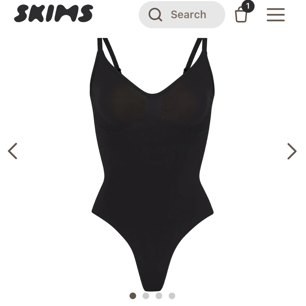 Skims sculpting thong bodysuit